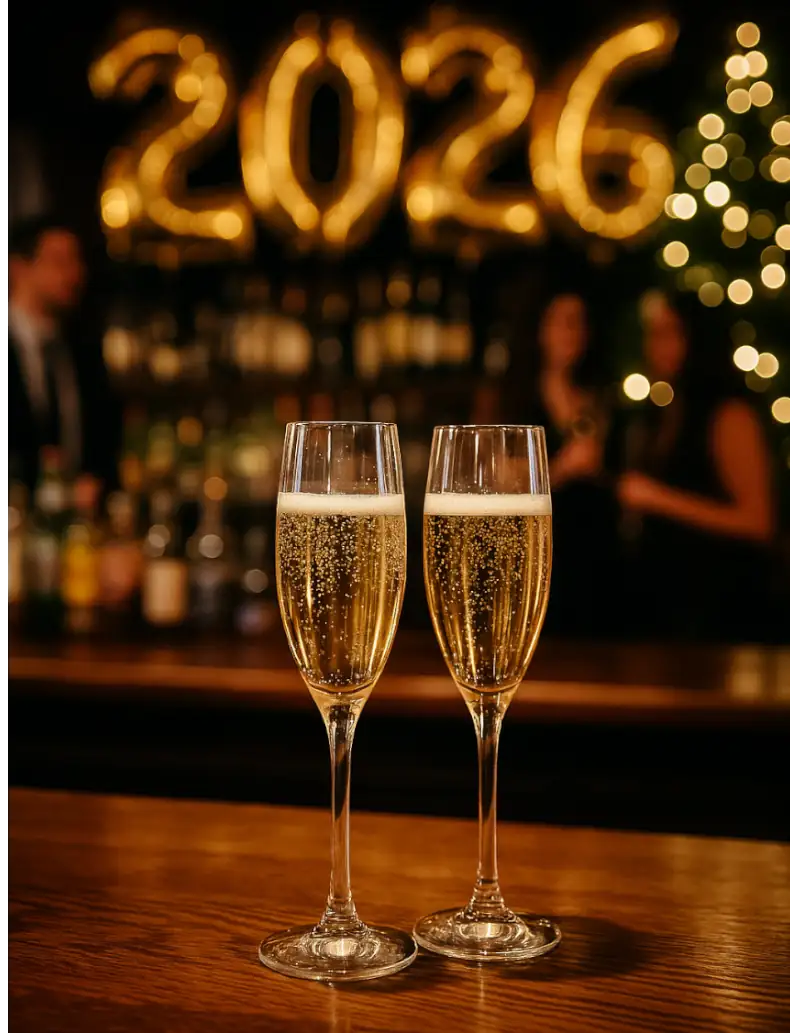 New Years Drinks at the Coach and Horses Lubenham